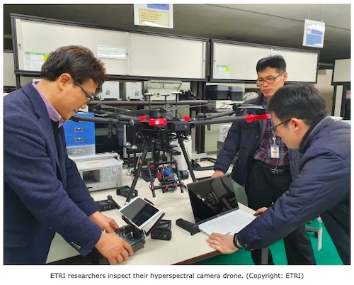 ETRI Develops Drone and AI Technology to Predict Algal Blooms