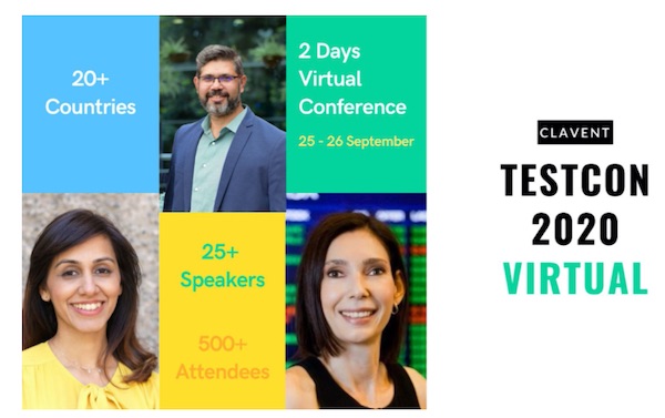Clavent’s Flagship Event TESTCON Goes Virtual in 2020!