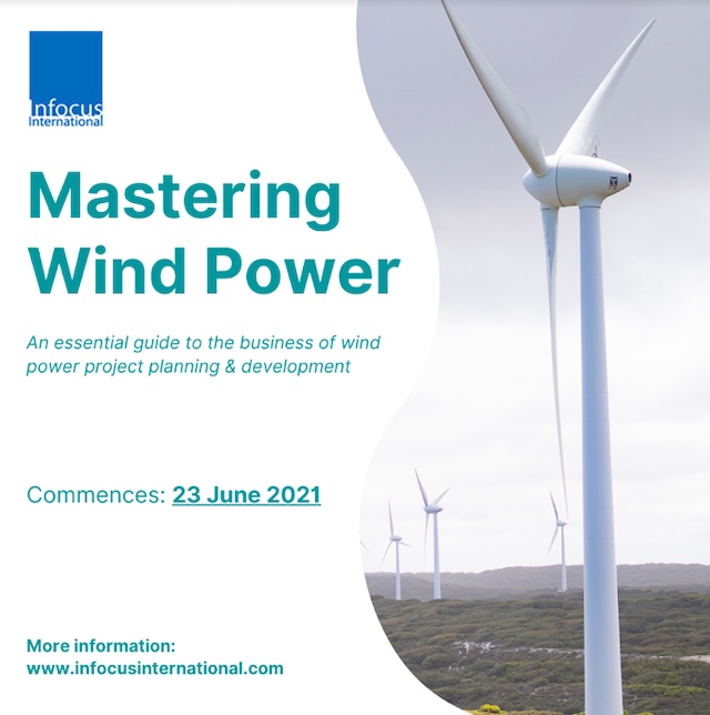 Infocus International Launches Wind Power Live Online Training