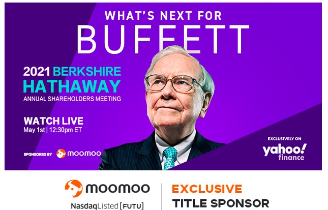 Moomoo Inc. clinches Title Sponsorship for Yahoo Finance’s Exclusive Livestream of the 2021 Berkshire Hathaway Shareholders Meeting