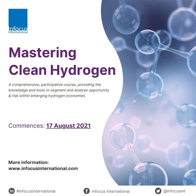 Registration Open for Mastering Clean Hydrogen Live Online Masterclass